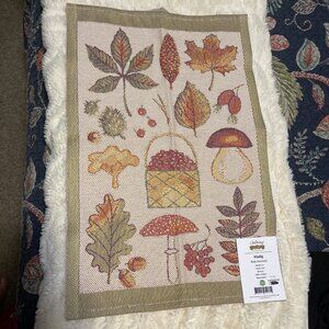 Ekelund Hostlig Autumnal Swedish Dish Towel 14x20 100% Cotton NWT